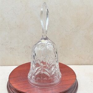 Vintage Bleikristall W Germany Tritschler Winterhalder Bell 24% Lead Crystal